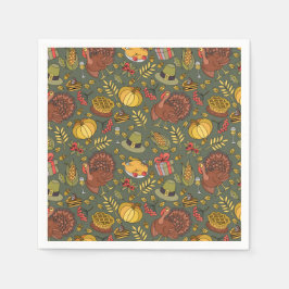 Guardanapo De Papel Ação de Graças