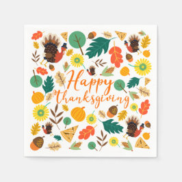Guardanapo De Papel Ação de Graças