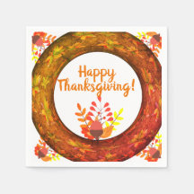 Ação de Graças Folhas e Acorn