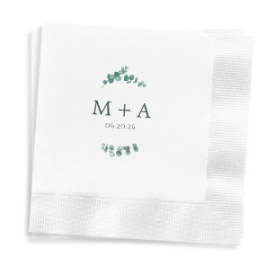 Guardanapo De Papel Adelaide Wedding Monograma