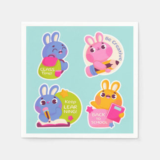 Guardanapo De Papel adesivos bonitos para crianças