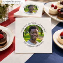 Adicione Sua Própria Foto e Título da Campanha Ele