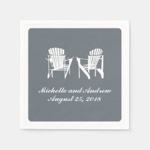 Guardanapo De Papel Adirondack preside que Wedding