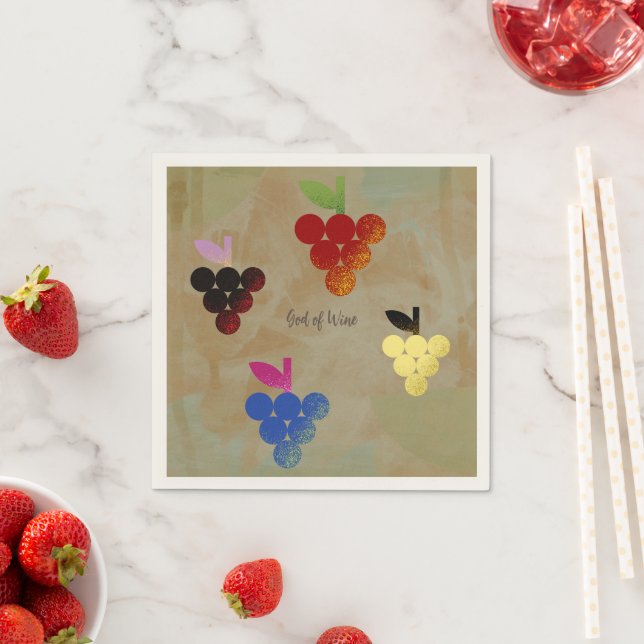 Guardanapo De Papel Adonis Deus do Vinho (Insitu)