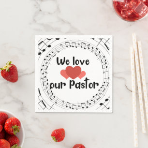 Guardanapo De Papel Adoramos Nosso Pastor