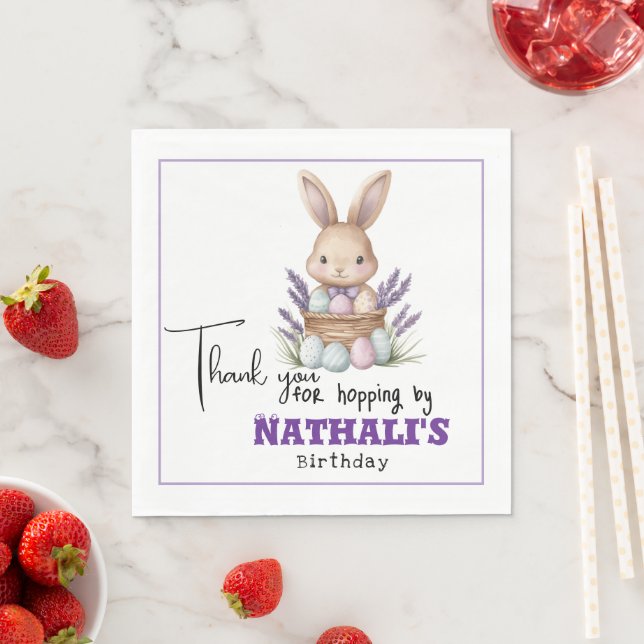 Guardanapo De Papel Adorável Aniversário De Boca (Insitu)