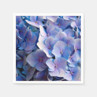 Guardanapo De Papel Adorável Blue Hydrangea Blossoms