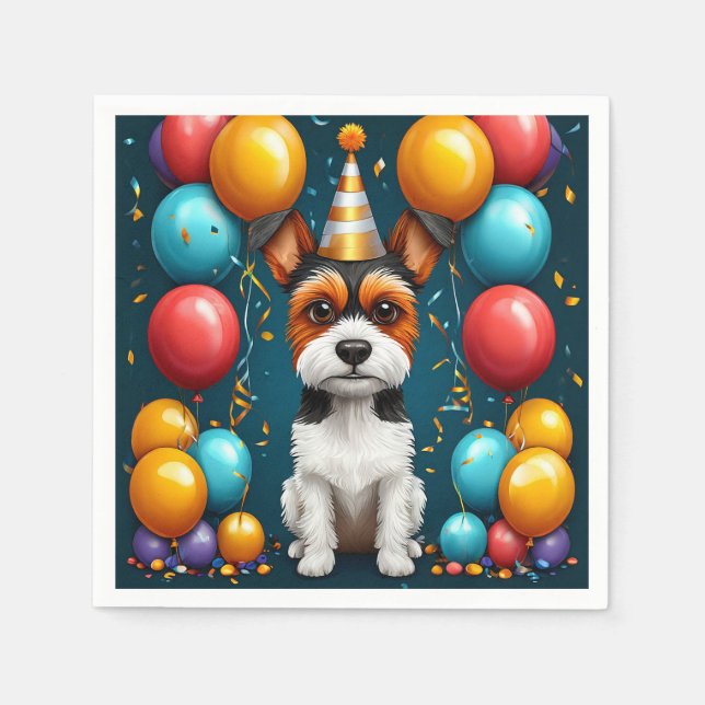 Guardanapo De Papel Adorável Celebração do Aniversário (Frente)