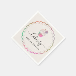 Guardanapo De Papel adorável conta de fachada