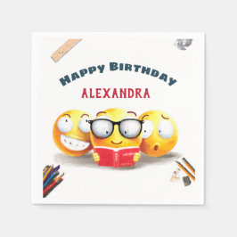 Guardanapo De Papel Adoro Ler Leitura De Livros