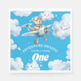 Guardanapo De Papel Adventure Wings: Primeira Expedição de Aniversário