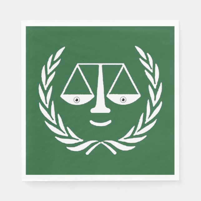 Guardanapo De Papel Advogado Partido Napkins (Frente)