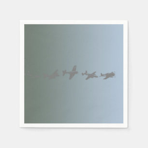 Guardanapo De Papel Aeronave WII