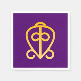 Guardanapo De Papel Afafricano Adinkra