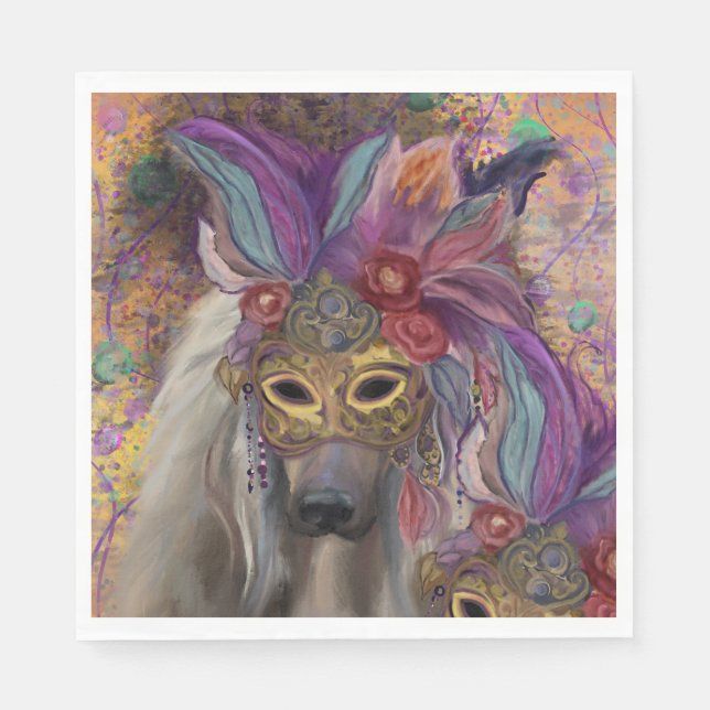 GUARDANAPO DE PAPEL AFGHAN HOUND (Frente)