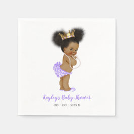 Guardanapo De Papel Afro-Americano, Princesa Napkins Roxo