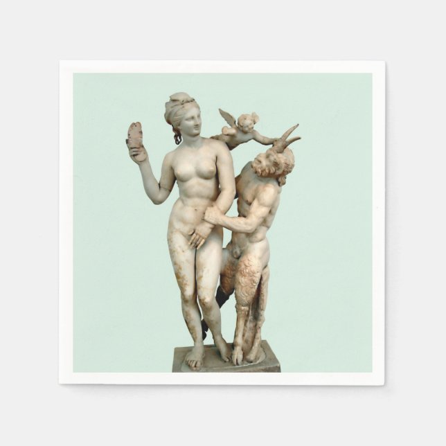 Guardanapo De Papel Afrodite, Pan e Eros (Frente)