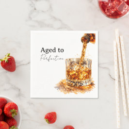 Guardanapo De Papel Aged To Perfection Men’s Birthday Party