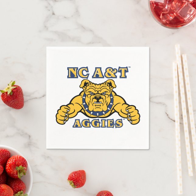 Guardanapo De Papel Agências A&T NC | Aggie Bulldog (Insitu)