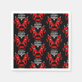 Guardanapo De Papel Agente Especial Kid