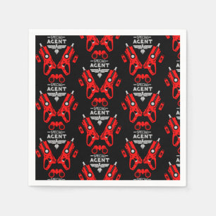 Guardanapo De Papel Agente Especial Kid