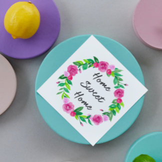 Guardanapo De Papel Aglomeração Floral