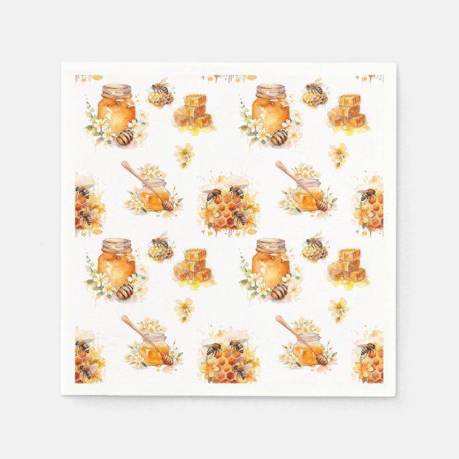 Guardanapo De Papel Água doce Mel (Frente)