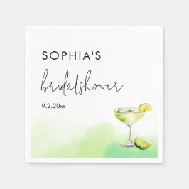 Guardanapo De Papel Água-forte Tacos & Tequila Chá de Noiva