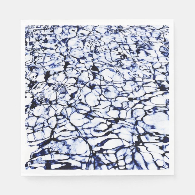 Guardanapo De Papel Águas pintadas por olhos (Frente)