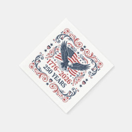 Guardanapo De Papel Águia-careca 250 anos de Liberdade 2