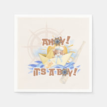 Ahoy! Bebê Chá Papel Napkins