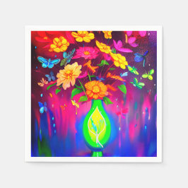 Guardanapo De Papel Ai Flowers