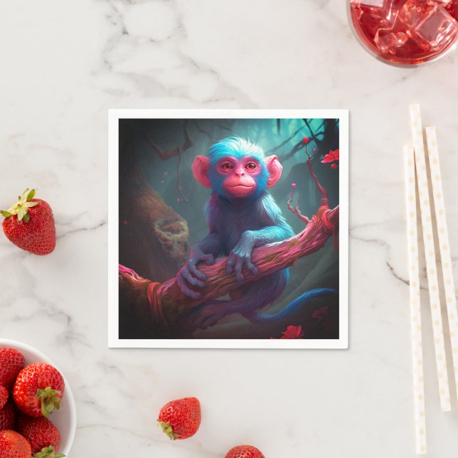 Guardanapo De Papel Ai Monkey (Insitu)