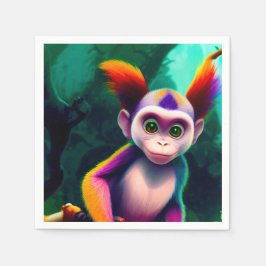 Guardanapo De Papel Ai Monkey
