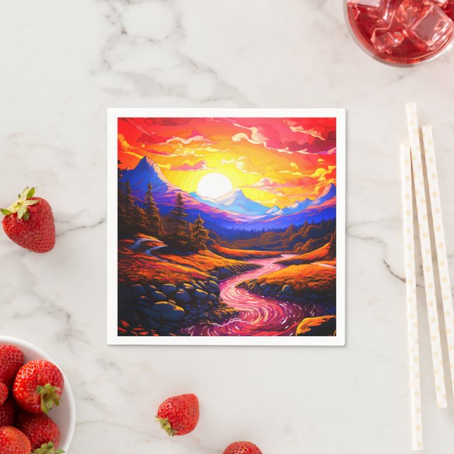 Guardanapo De Papel Ai Scenery (Insitu)