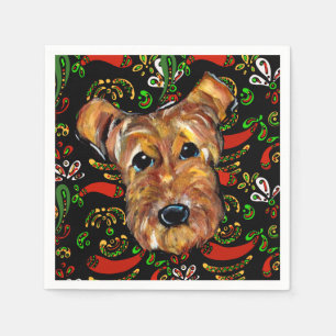 Guardanapo De Papel Airedale Terrier