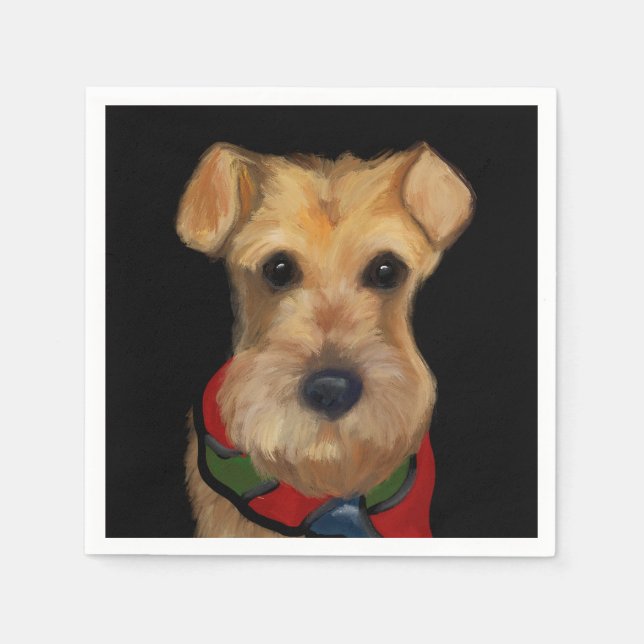 Guardanapo De Papel Airedale Terrier   (Frente)