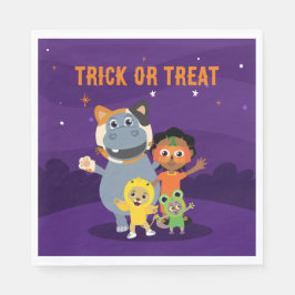 Guardanapo De Papel Akili e eu Chá de fraldas Napkins