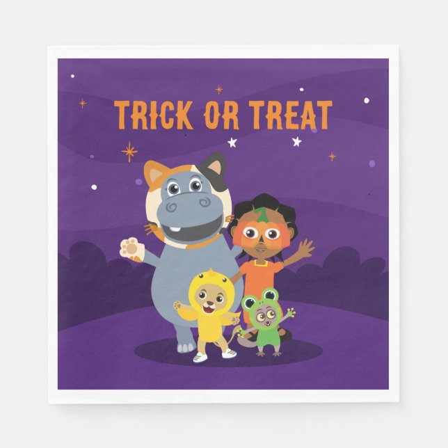 Guardanapo De Papel Akili e eu Chá de fraldas Napkins (Frente)