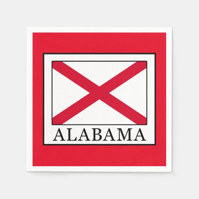 Guardanapo De Papel Alabama (Frente)