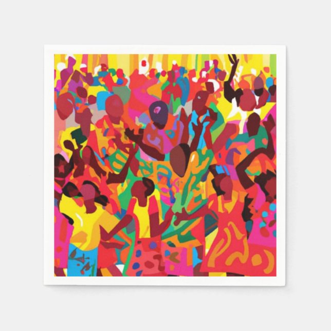 Guardanapo De Papel Alegre-Se E Sinta O Espírito Santo (Frente)