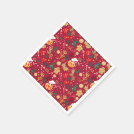 Guardanapo De Papel Alegria de Natal