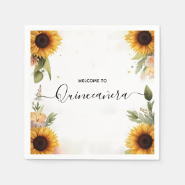 Guardanapo De Papel Alegria Lily Twin Dupla Quinceanera Conjunta