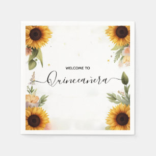 Guardanapo De Papel Alegria Lily Twin Dupla Quinceanera Conjunta