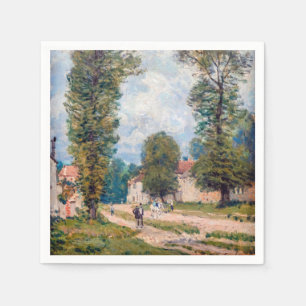 Guardanapo De Papel Alfred Sisley - A Estrada Versalhes