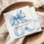 Guardanapo De Papel Algo Azul Antes de Fazer Arco Azul Festa de Noivad<br><div class="desc">Estas são toalhetes para a Festa de Noivado Arco Azul Algo Azul Antes de Fazer!</div>