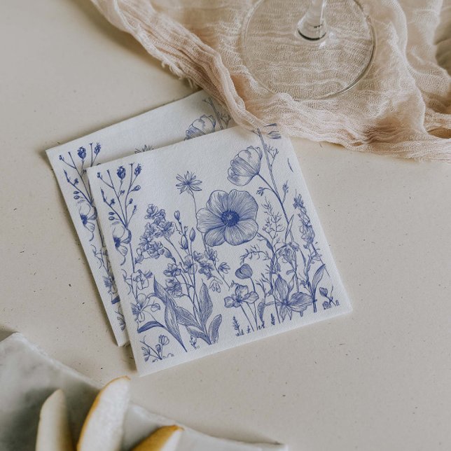 Guardanapo De Papel Algo Azul Antes que eu faça (Criador carregado)