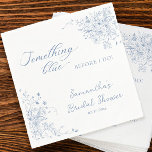 Guardanapo De Papel Algo Azul Antes Que Eu Faça Chá de panela<br><div class="desc">Adicione elegância ao seu evento com algo azul personalizado antes de fazer Chá de panela Napkins, perfeito para complementar suas ideias chás de panela azuis. Com um design encantador, esses guardanapos melhoram qualquer tema de chá de panela azul, trazendo sofisticação para a sua celebração. Ideal para ideias chás de panela...</div>