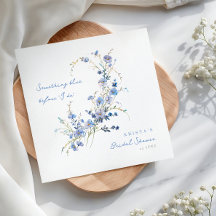 Algo Azul Flores Silvestres Chá de Noiva