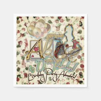 Guardanapo De Papel Alice no País das Maravilhas